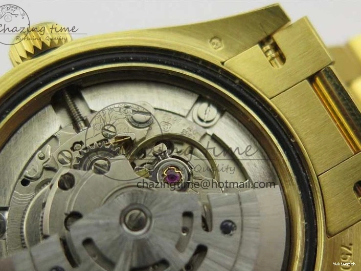 Bracelet Dial EWF 31mm ETA2688 Best Green YG Daydate Edition Malachite YG President on 278288 0430